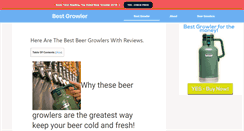 Desktop Screenshot of bestgrowler.com